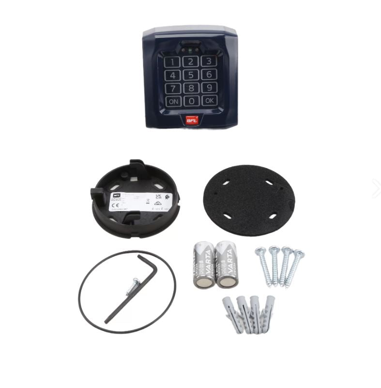 BFT Qb-Touch Backlit Wireless Digital Keypad