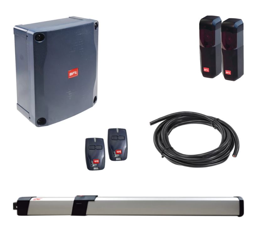 BFT Giuno BT A50 UL Single Kit SE Swing Gate Opener Kit