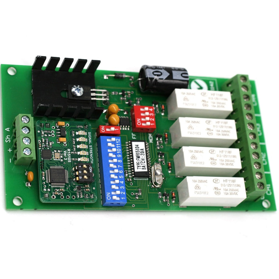 ELSEMA 151MHz – 4 CH RECEIVER 12VDC – FMR15104