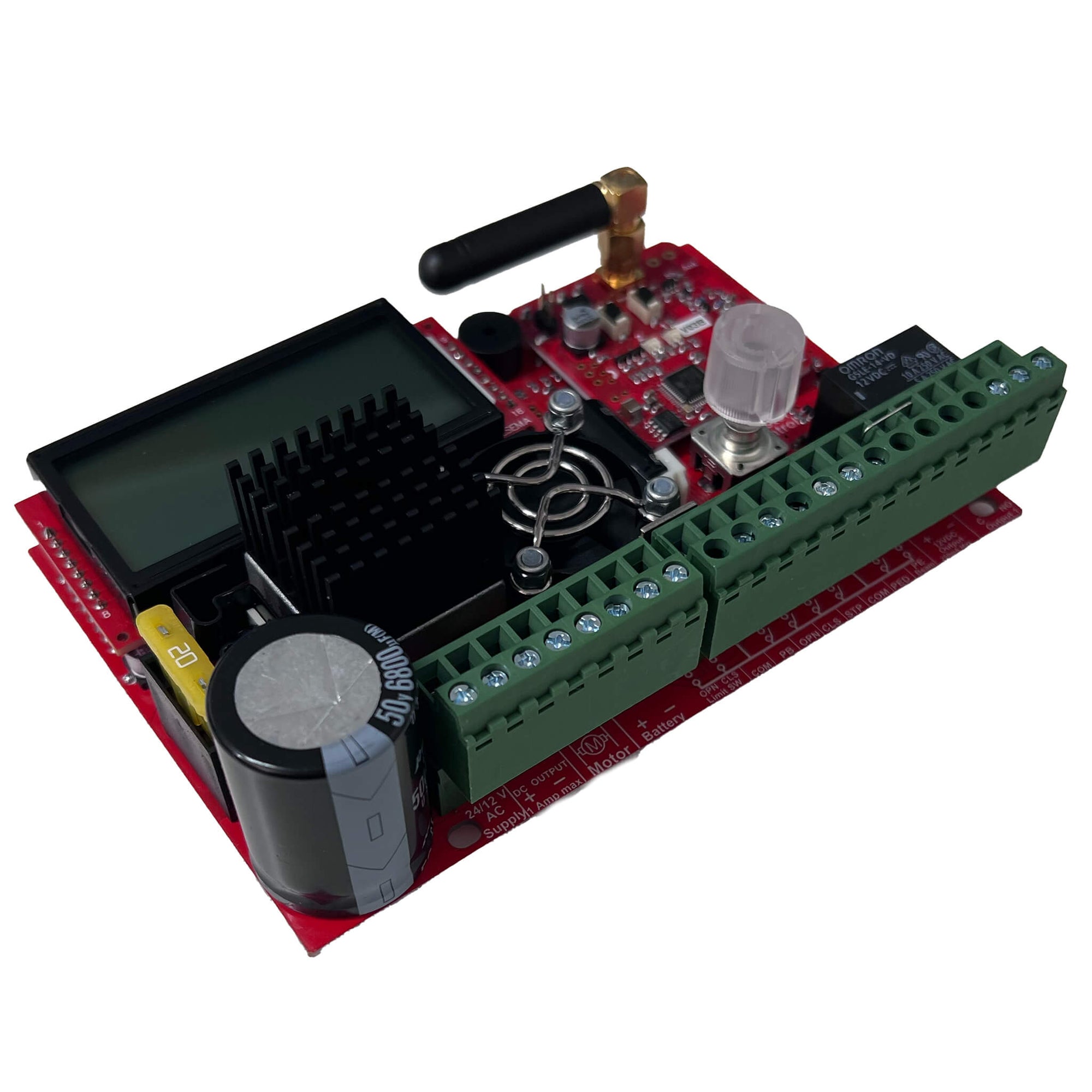 Elsema MCSv2 – Single Gate Controller for motors from 120W