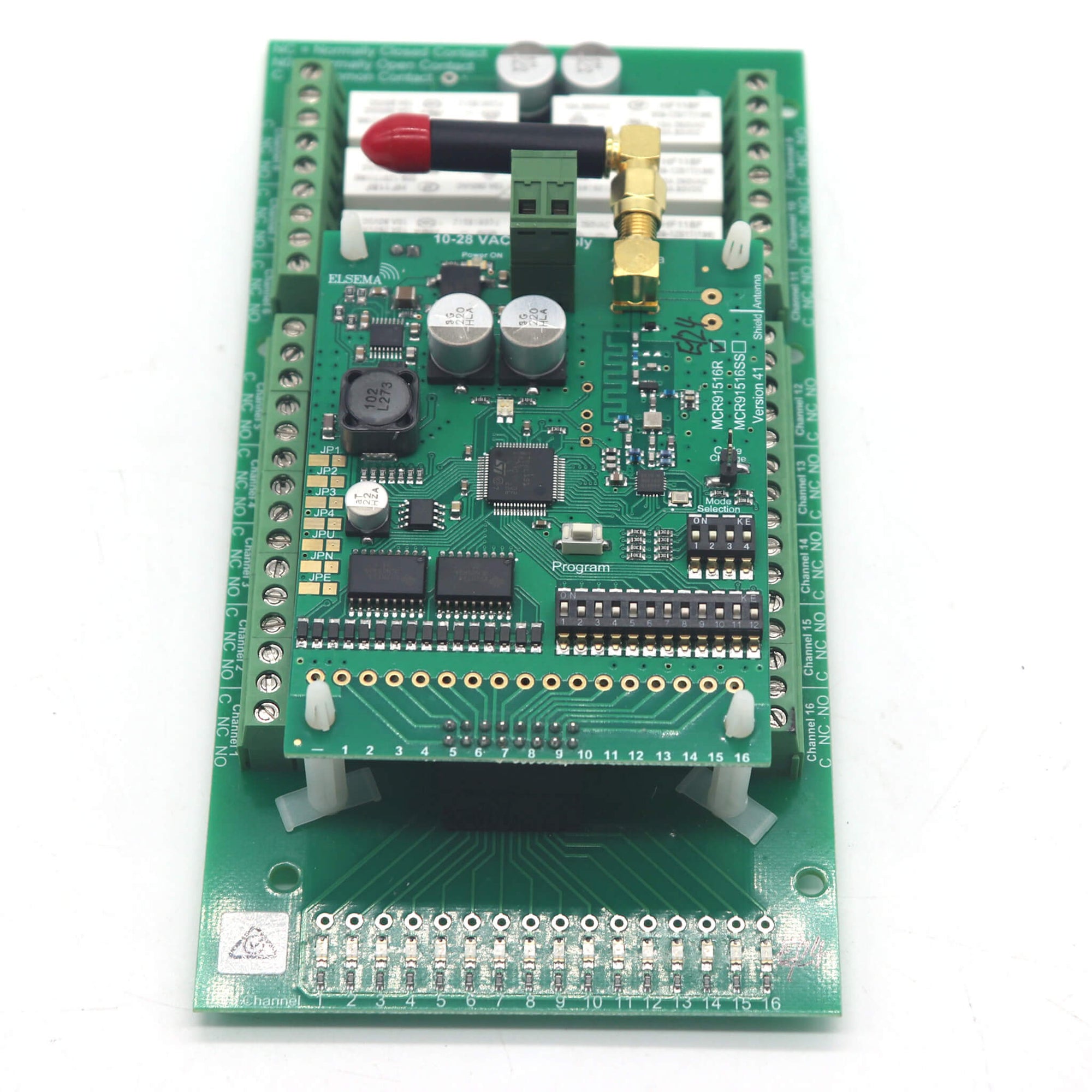 Elsema Multicode 915MHz 16 Ch Receiver MCR91516R