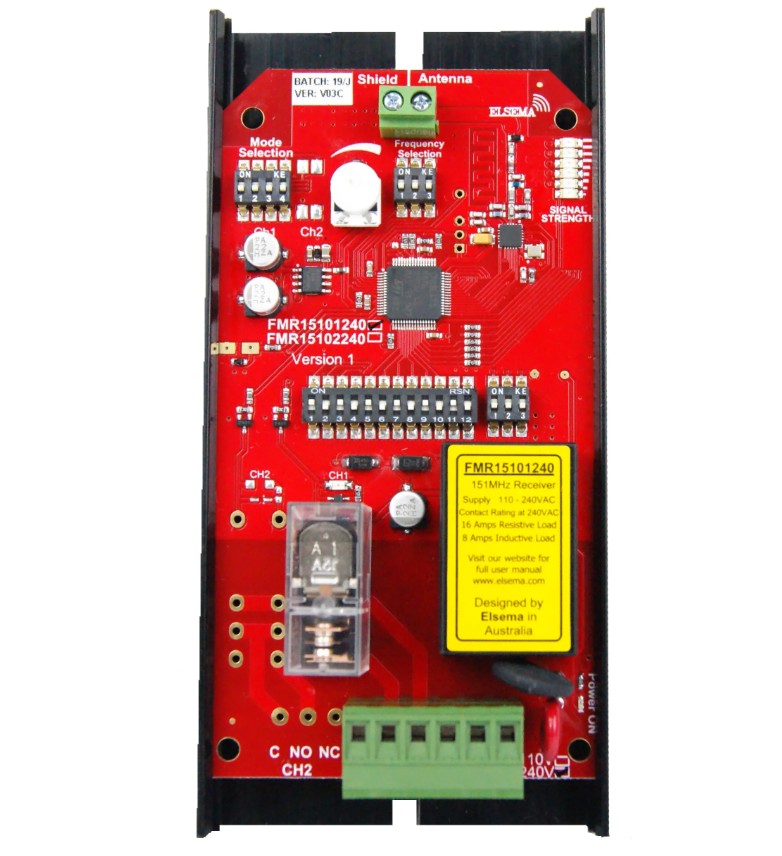 ELSEMA FMR15101240 One Channel FMR Series Receiver in an IP Case