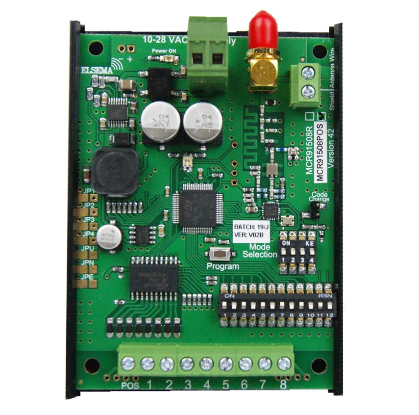 Elsema Multicode MCR91508POS – 8 Ch Receiver with Positive Switching Output