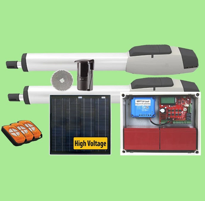 Elsema iS400DSolar Dual Swing Gate