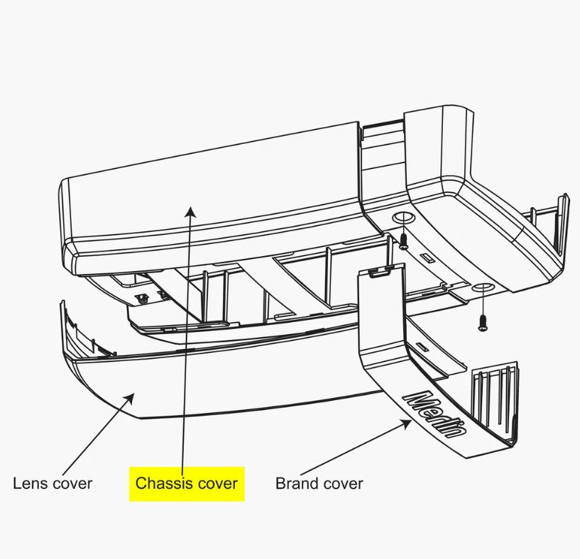 Merlin Chassis Cover CyclonePro (MT120EVO)