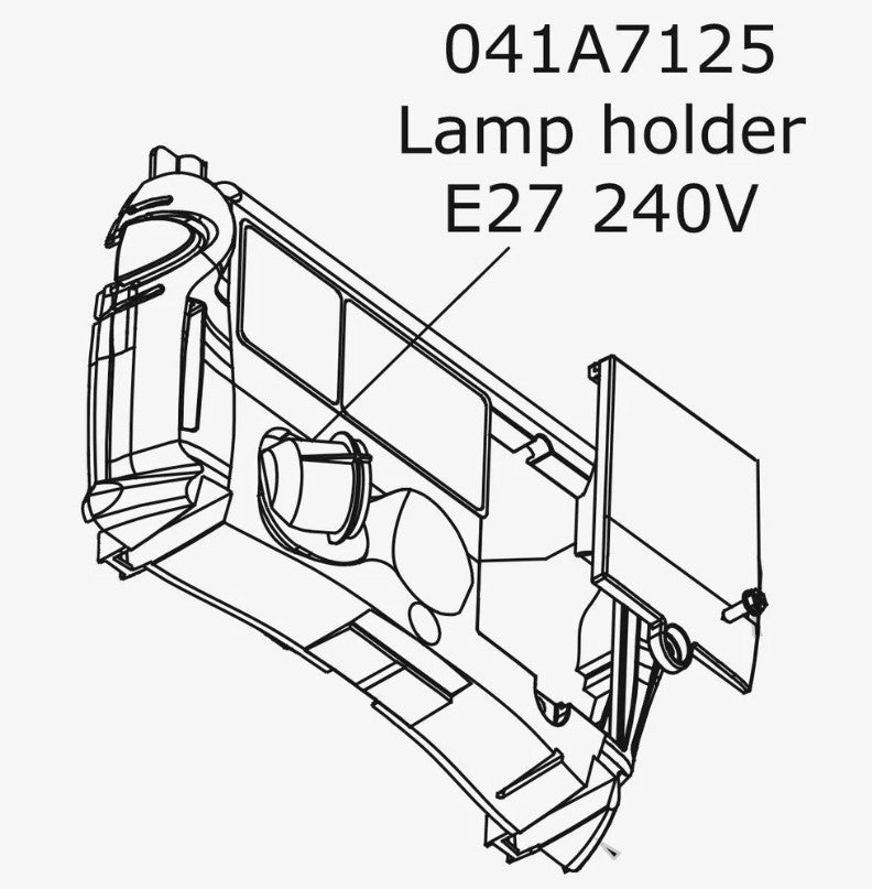 Merlin Lamp Holder E27 240V WhisperDrive (MT3850EVO)