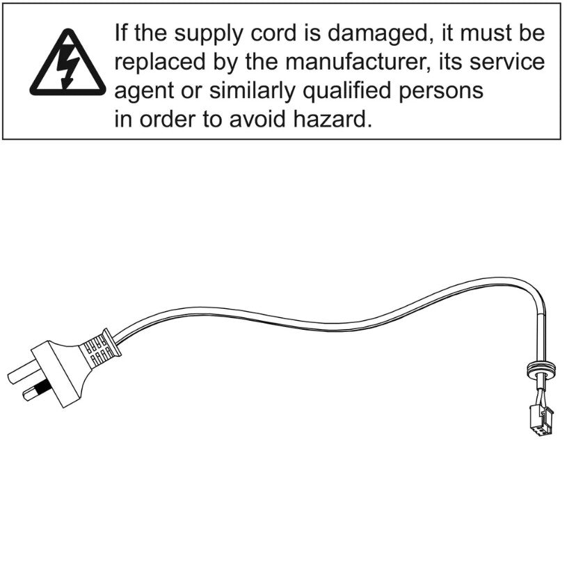 Merlin Power Cord Tiltmaster (MT100EVO)