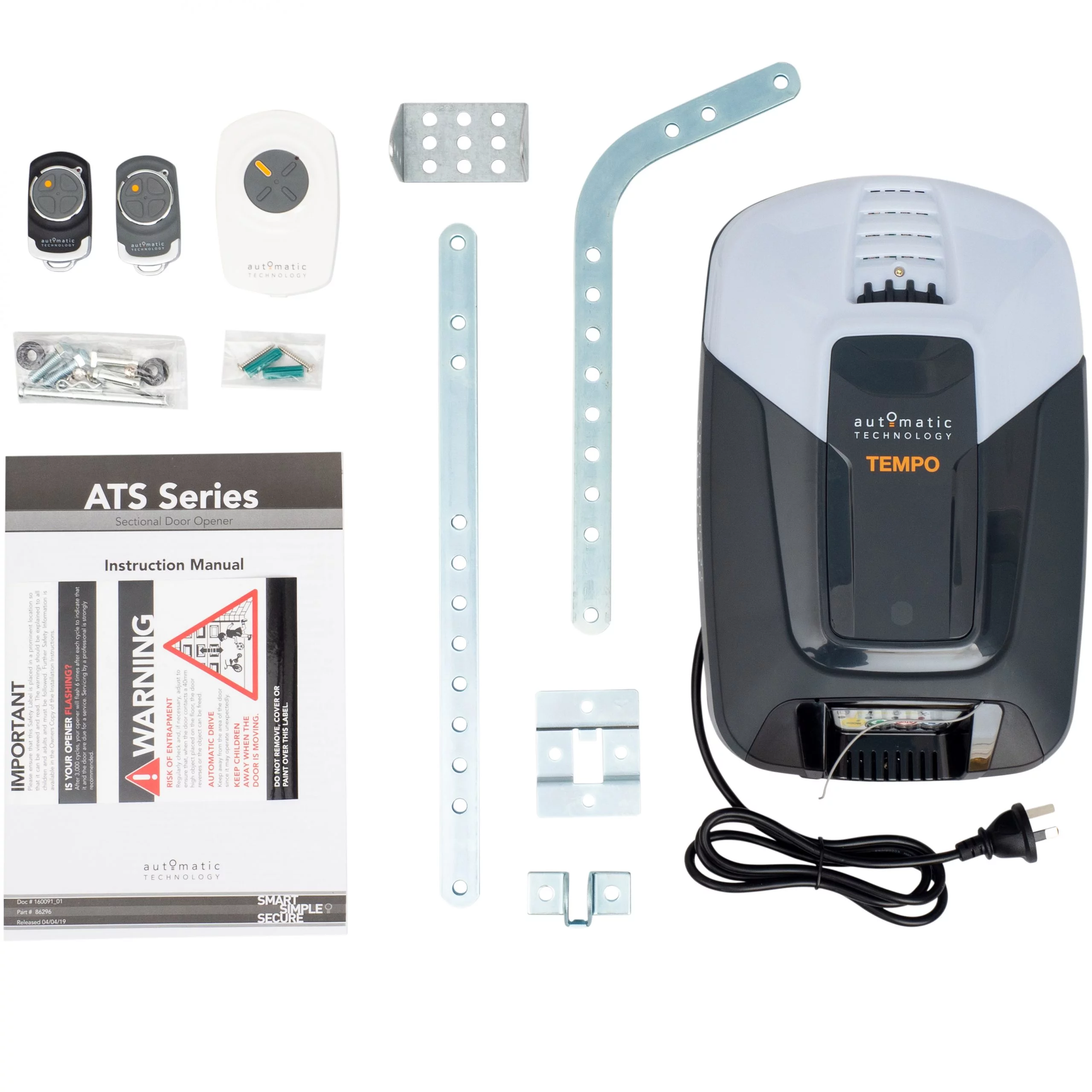 ATA ATS-2 Tempo Sectional Garage Door Opener (NO DELIVERY, FOR OFFICE PICKUP ONLY)