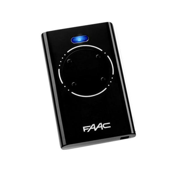 FAAC XT4 433 SLH Black Remote - AGG Doors