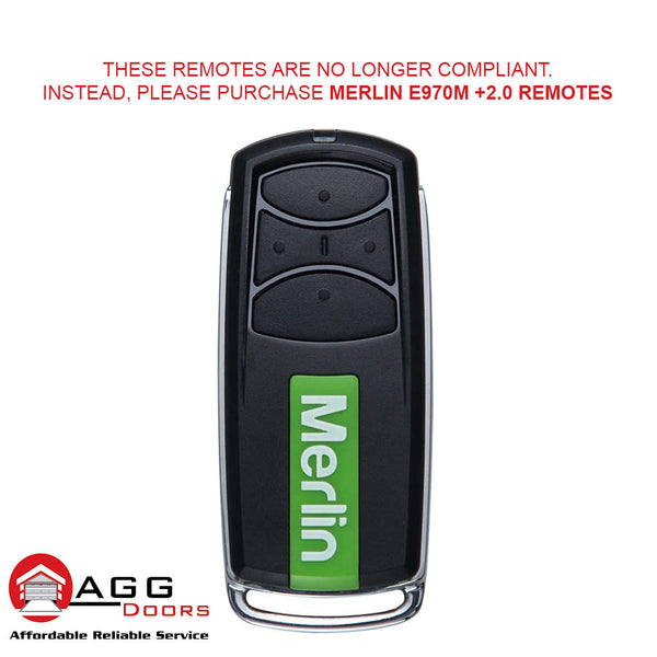 Merlin E960M +2 Security Premium Remote - AGG Doors